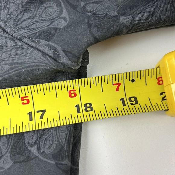 The North Face TNF Apex Charcoal Grey Floral Waterproof Full Zip Jacket Coat - Picture 6 of 9